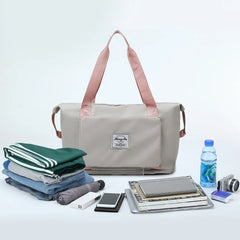 Large Capacity Folding Travel Bag Portable Lightweight Waterproof Bag