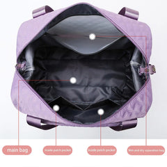 Large Capacity Folding Travel Bags Luggage Tote Handbag