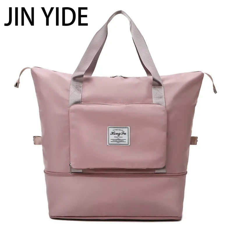 Large Capacity Folding Travel Bags Waterproof Luggage Tote