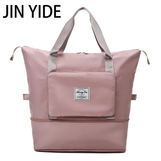 Large Capacity Folding Travel Bags Waterproof Luggage Tote