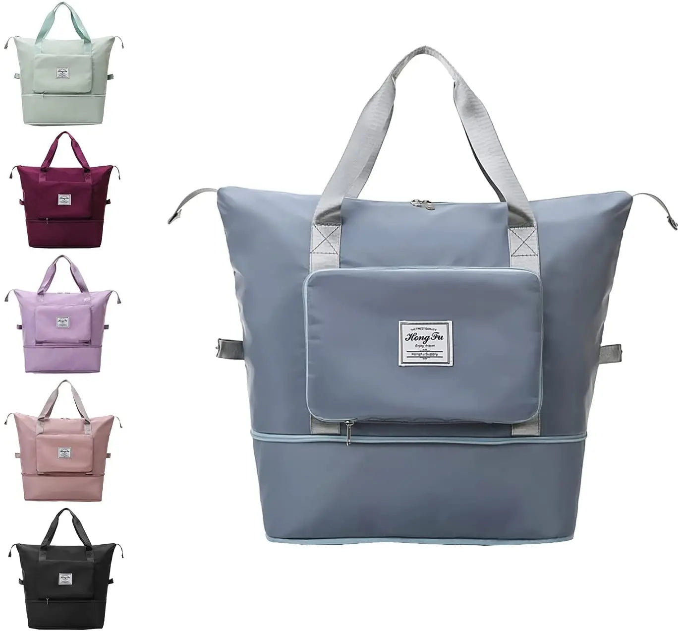Travel Lightweight Waterproof Carry on Luggage Bag with Fixed Strap