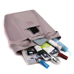 Large Capacity Casual Women Shoulder Pack Soft Storage Totes Bag