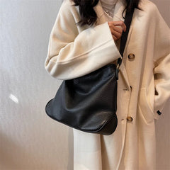 Large Capacity Shoulder Bags for Women Textured Tote Bag