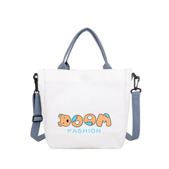 Japanese Style Vintage Tote Bag Large Capacity High School University Class