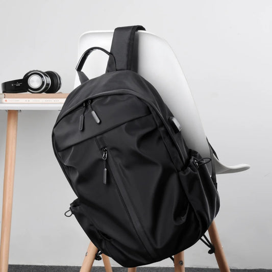 Large Capacity Men's Backpack Travel School Computer Bag
