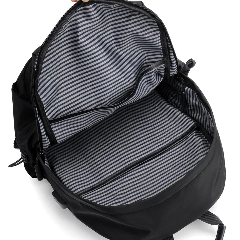 Large Capacity Men's Backpack Travel School Computer Bag