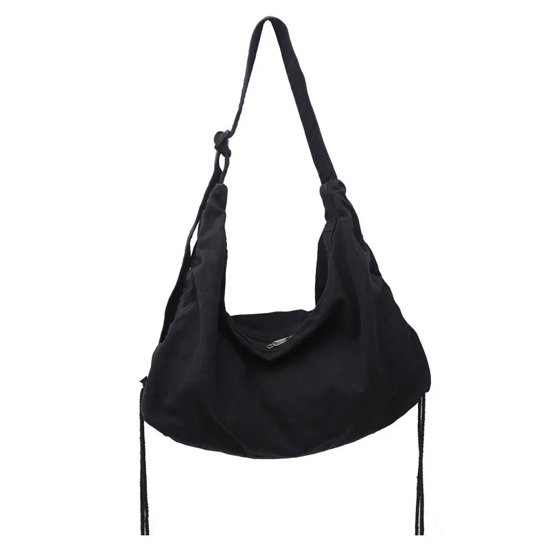 Canvas Shoulder Bag South Korea Style Hobos