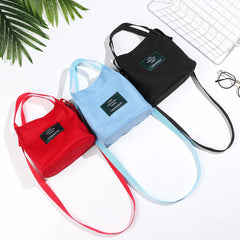 Large-Capacity Canvas Crossbody Bag for Women