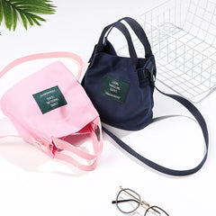 Large-Capacity Canvas Crossbody Bag for Women