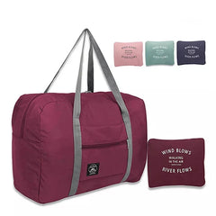 Large Capacity Men Travel Bag Waterproof Nylon Luggage Bags Tote Packing Cube