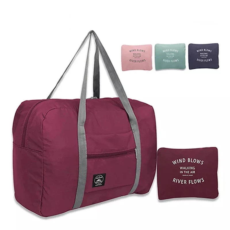 Waterproof Nylon Travel Bag for Men & Women