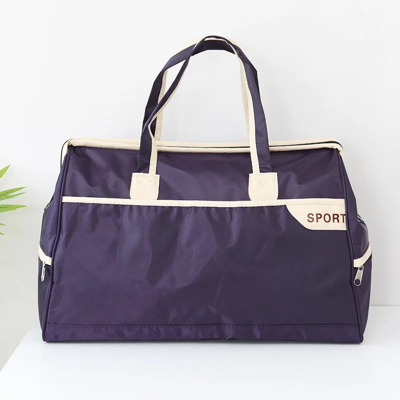 Large Capacity Travel Bag Luggage Duffle Business Trip Tote Handbag