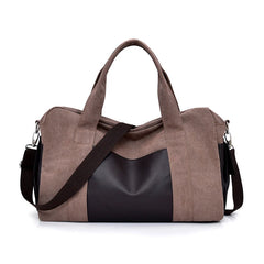 Large Capacity Canvas Travel Bags Vintage Men Women Weekend Duffle Tote