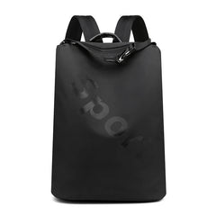 Men's Large Capacity Backpack Handbag Single Shoulder Bag With Letters
