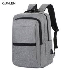 Large Capacity Men's Backpack USB Charging Waterproof Rucksack