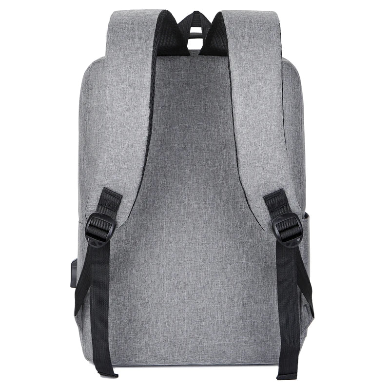 Large Capacity Men's Backpack USB Charging Waterproof Rucksack