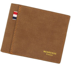 Retro Business Wallet Men's Short Wallet