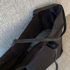 Large Nylon Shoulder Bags Waterproof Top-handle Totes for Women