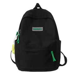 Nylon Women Backpack School Bag for Teenage Girls Casual Bookbag Mochila