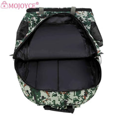 Large Capacity Outdoor Backpack Camo Camping Bag Multi-Pockets