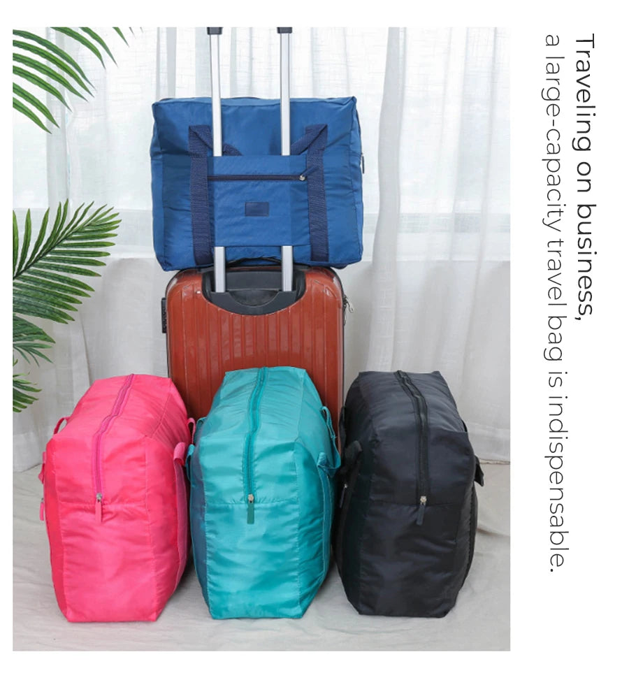 Large Capacity Oxford Travel Bag For Women Men Journey Duffle Weekend Bag