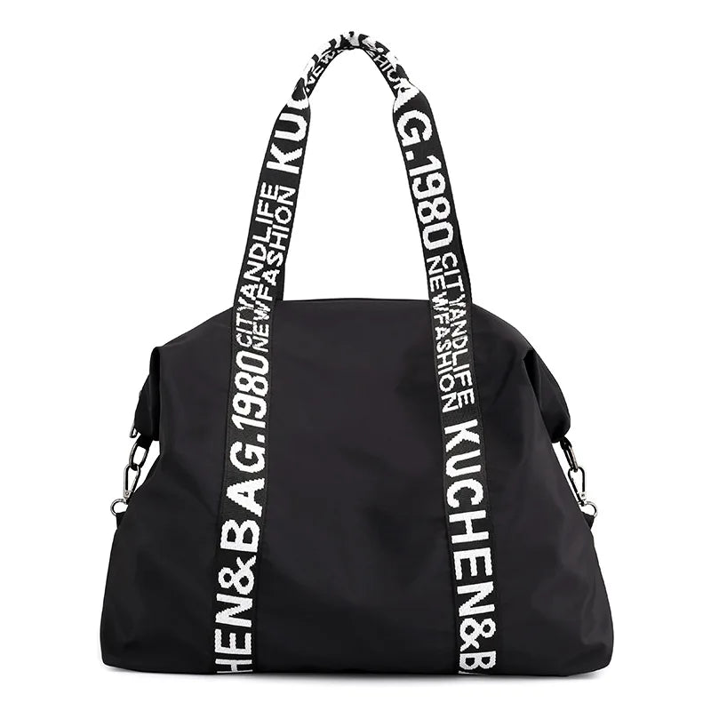 Large Capacity Women's Waterproof Nylon Tote Bag