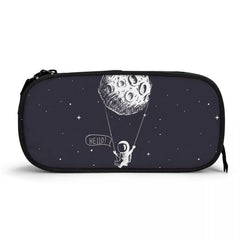 Large Capacity Pencil Case School Pen Box Stationery Supplies 2 Layered
