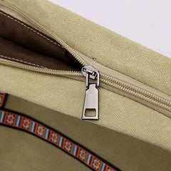 Large Capacity Retro Canvas Bag Student Working Suitable Shoulder Bags