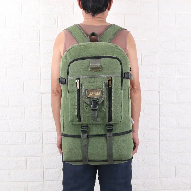 Large Capacity Rucksack Man Travel Bag Mountaineering Backpack