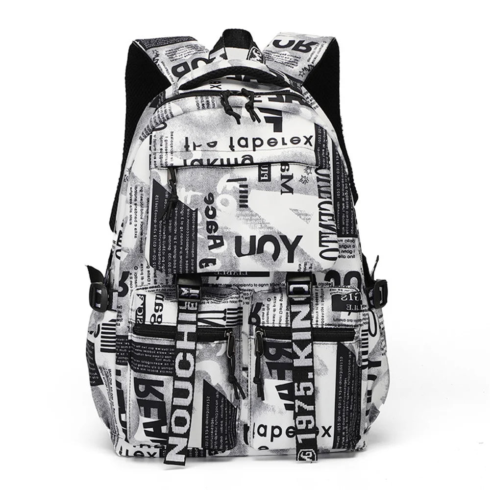 Anime School Backpack Bag Large Capacity Japanese Travel Bag Teenager