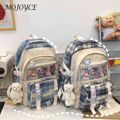 Large-Capacity School Bag Boys Girls Shoulder Bag Outdoor Backpack