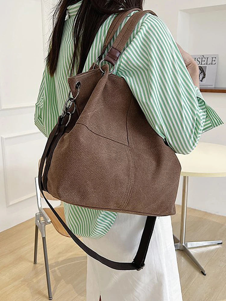 Large Capacity Canvas Shopper Tote Bags for Women
