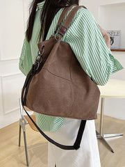 Large Capacity Canvas Shopper Tote Bags for Women