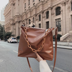 Large Capacity Shoulder Bags for Women Chain Crossbody Handbags