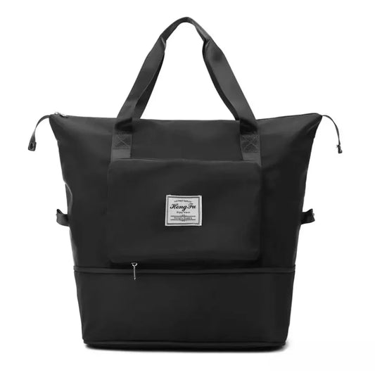 Large Capacity Shoulder Travel Bag Luggage Organizer Tote Foldable Duffle