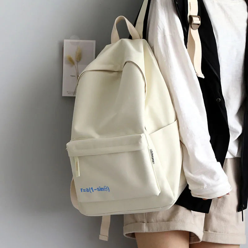Large Capacity Schoolbag Middle School Student Backpack Male Female