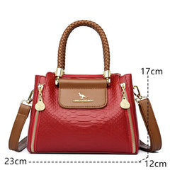 Women's Large Leather Crossbody Bag