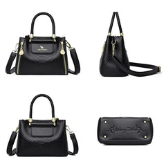 Women's Large Leather Crossbody Bag