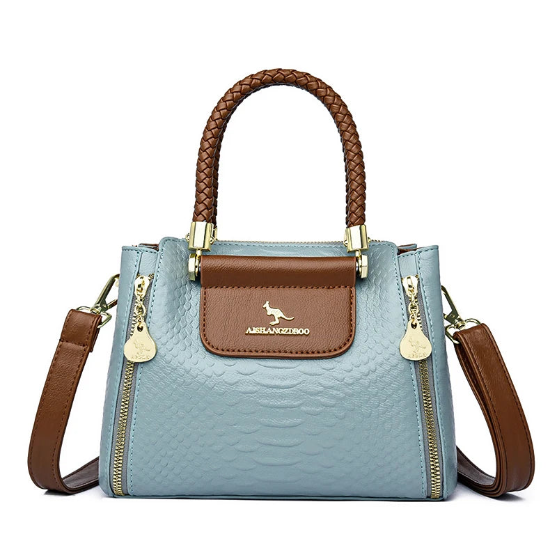Women's Large Leather Crossbody Bag