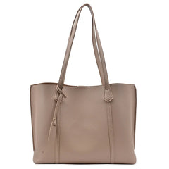 Soft Women's One Shoulder Bag Solid PU Leather Travel Handbags