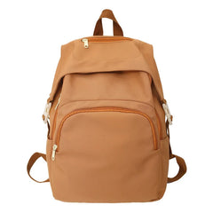 Large Capacity Solid Schoolbag College Student Backpack Female Japanese High