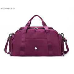 Large-Capacity Sports Fitness Bag Dry/Wet Separation Shoe Bag
