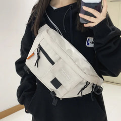 Canvas Waist Bag Large Capacity Pack