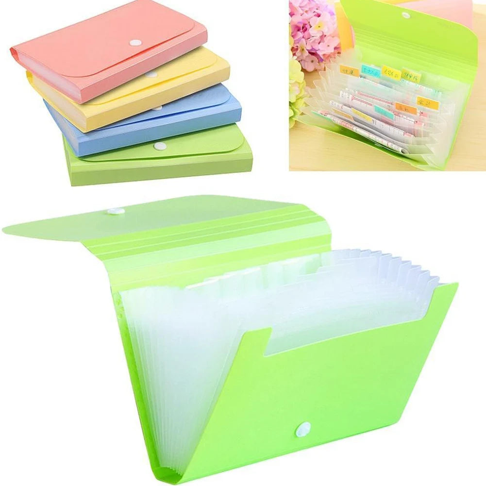 Large Capacity Document Storage and Sorting Bag