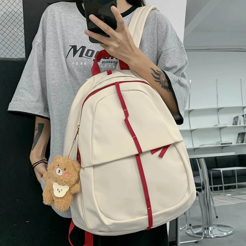 Large Capacity Teen Girls School Backpack Woman Casual Travel