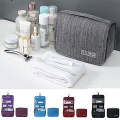 Large Capacity Women's Travel Toiletries Wash Bag Waterproof Makeup Organizer