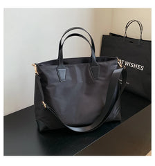 Large Capacity Tote Bags Soft PU Leather Handbags Vintage Casual Lady