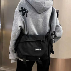 Large Capacity Tote Shoulder Bag Canvas Casual Handbag Female Crossbody Bags