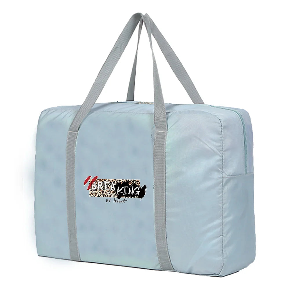 Large Capacity Travel Bag For Lady Men Weekend Organizer