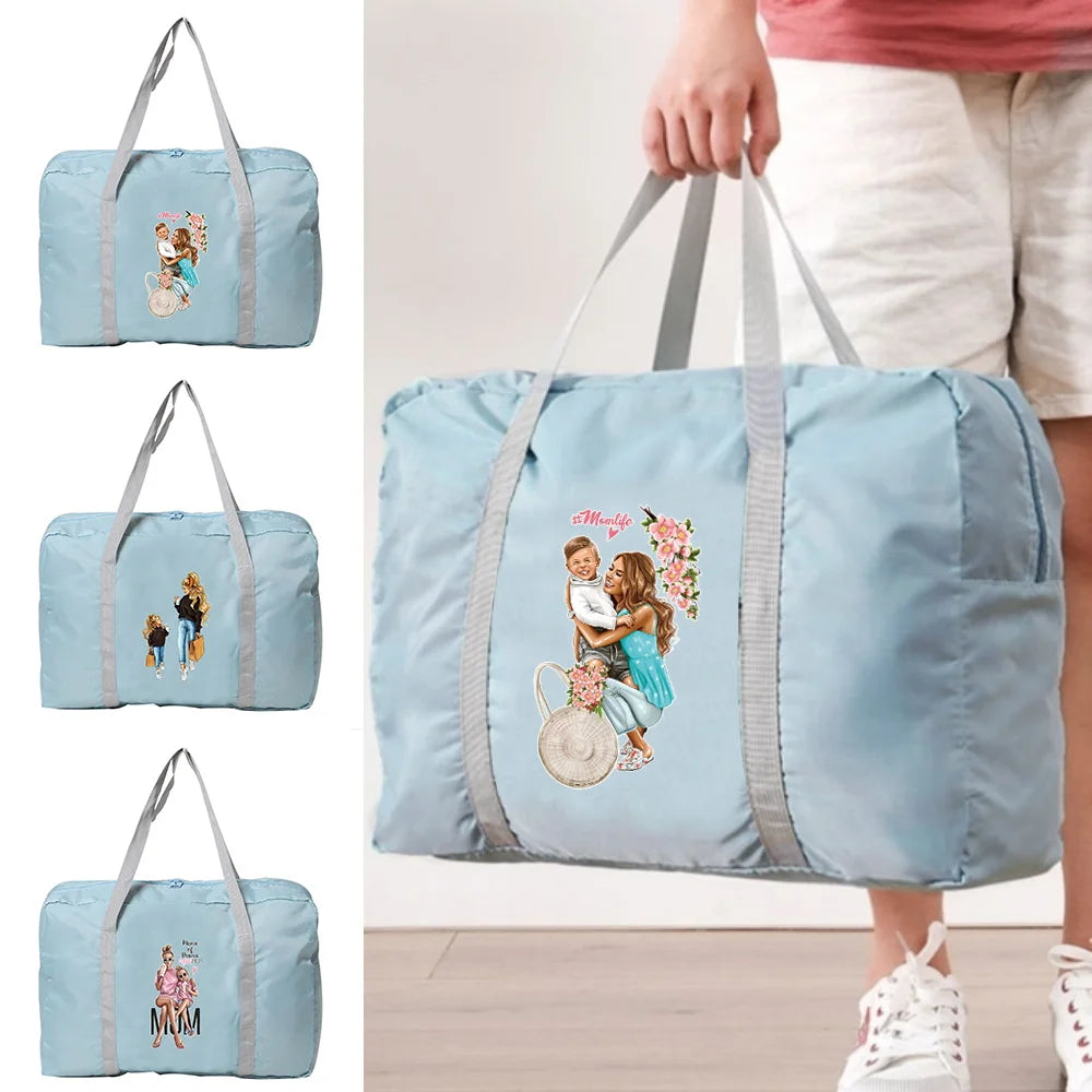 Large Capacity Travel Bag Hand Luggage Tote For Lady Men